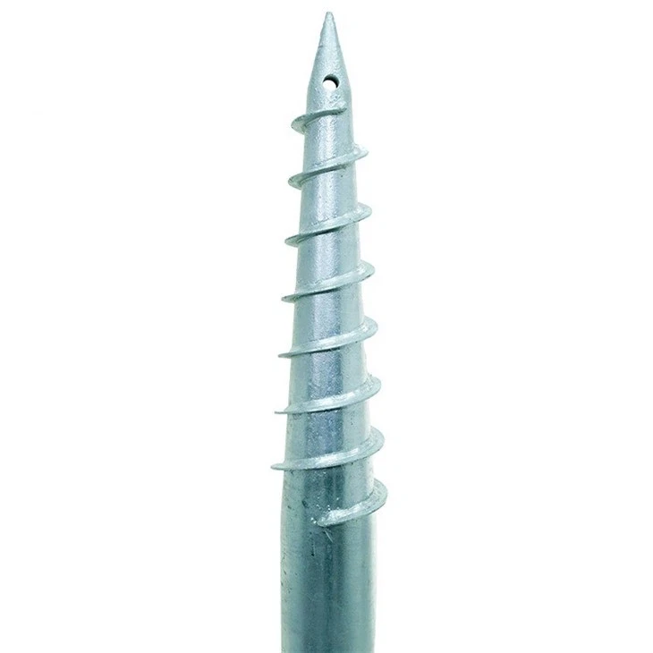 U Ground Screw Suppliers / Helical Screw Piles Manufacturer suppliers